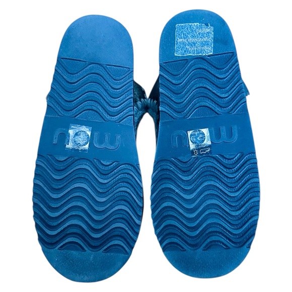 Mou Eskimo 18 Microglitter Boots Black Size 38 7US - Picture 3 of 7